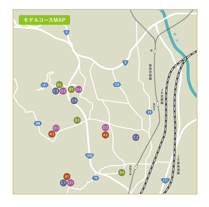 モデルコースMAP